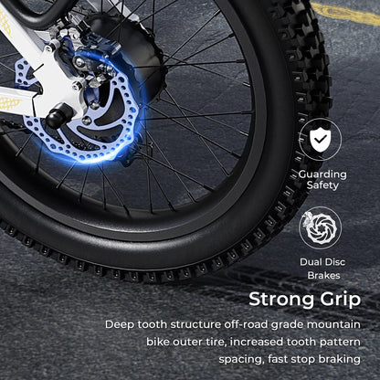 Electric Bike for Adults, 750W Motor 48V 20Ah Removable Battery Folding Ebike, Full Suspensions Mountain Bicycle UL2849