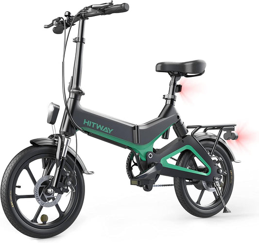 Electric Bike for Adults,500W/36V/8.4Ah Ebike with Removable Battery,16 Inch Folding Electric Bicycles,15.5Mph/35-70Km,3 Riding Modes,Ip54